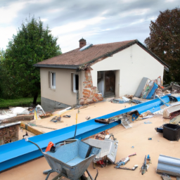 Extension de maison avec véranda-salle à manger Raismes